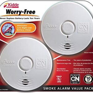 Kidde Worry-Free Smoke Alarm,